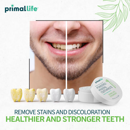 Fluoride-Free Remineralizing Tooth Powder, Bubblegum – Primal Life Organics