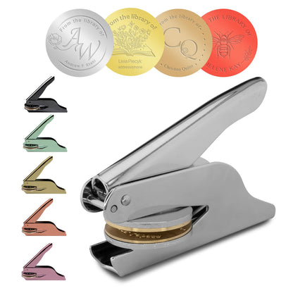 Sustainable Gift Wrap: Personalized Brass Embosser Stamp Logo Non-Toxic