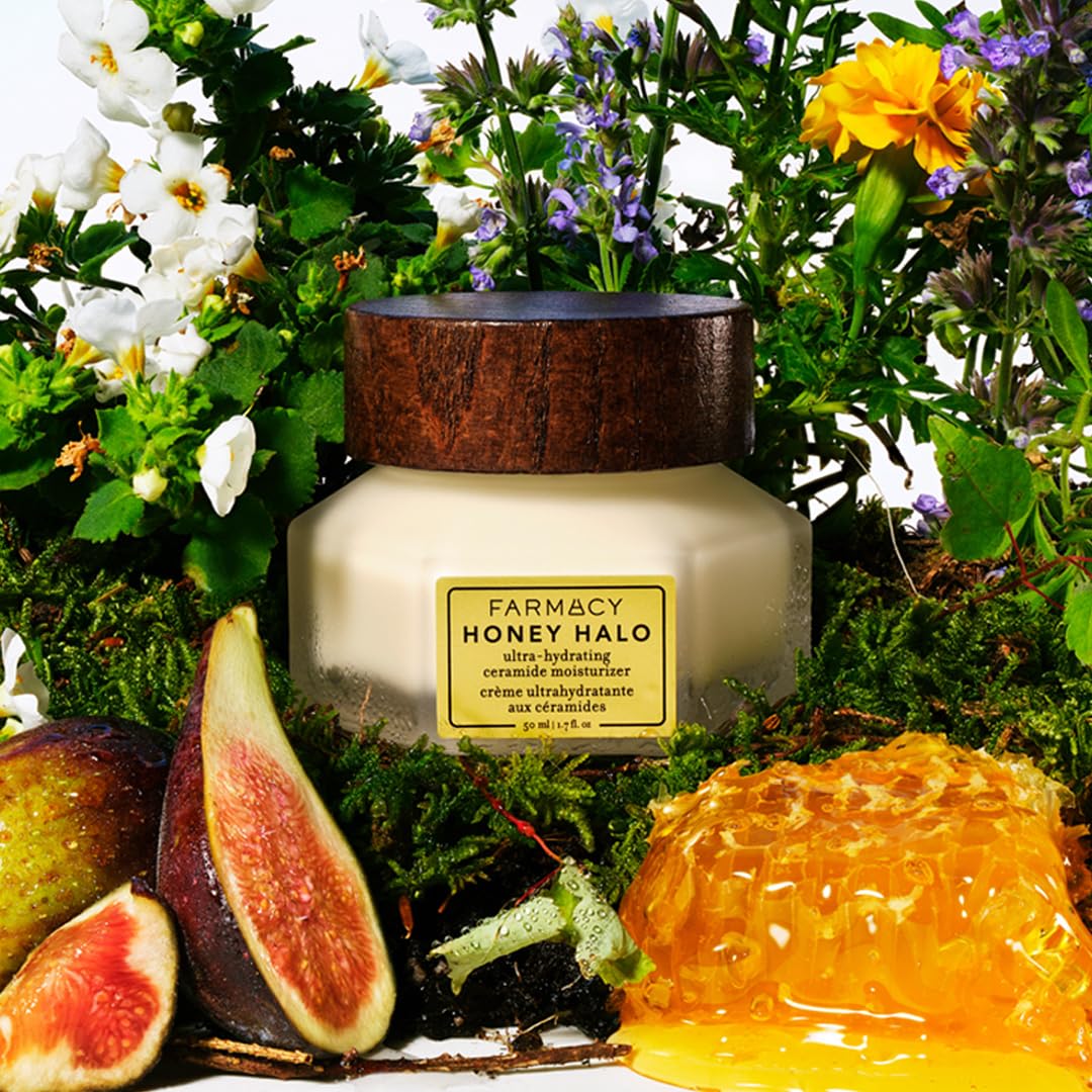 Fragrance-Free Ceramide Face Moisturizer, Phthalate-Free – Farmacy Honey Halo
