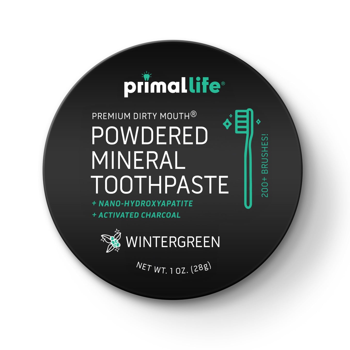 Fluoride-Free Remineralizing Tooth Powder, Bubblegum – Primal Life Organics