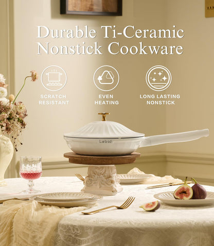 7-Piece Nonstick Ceramic Cookware Set