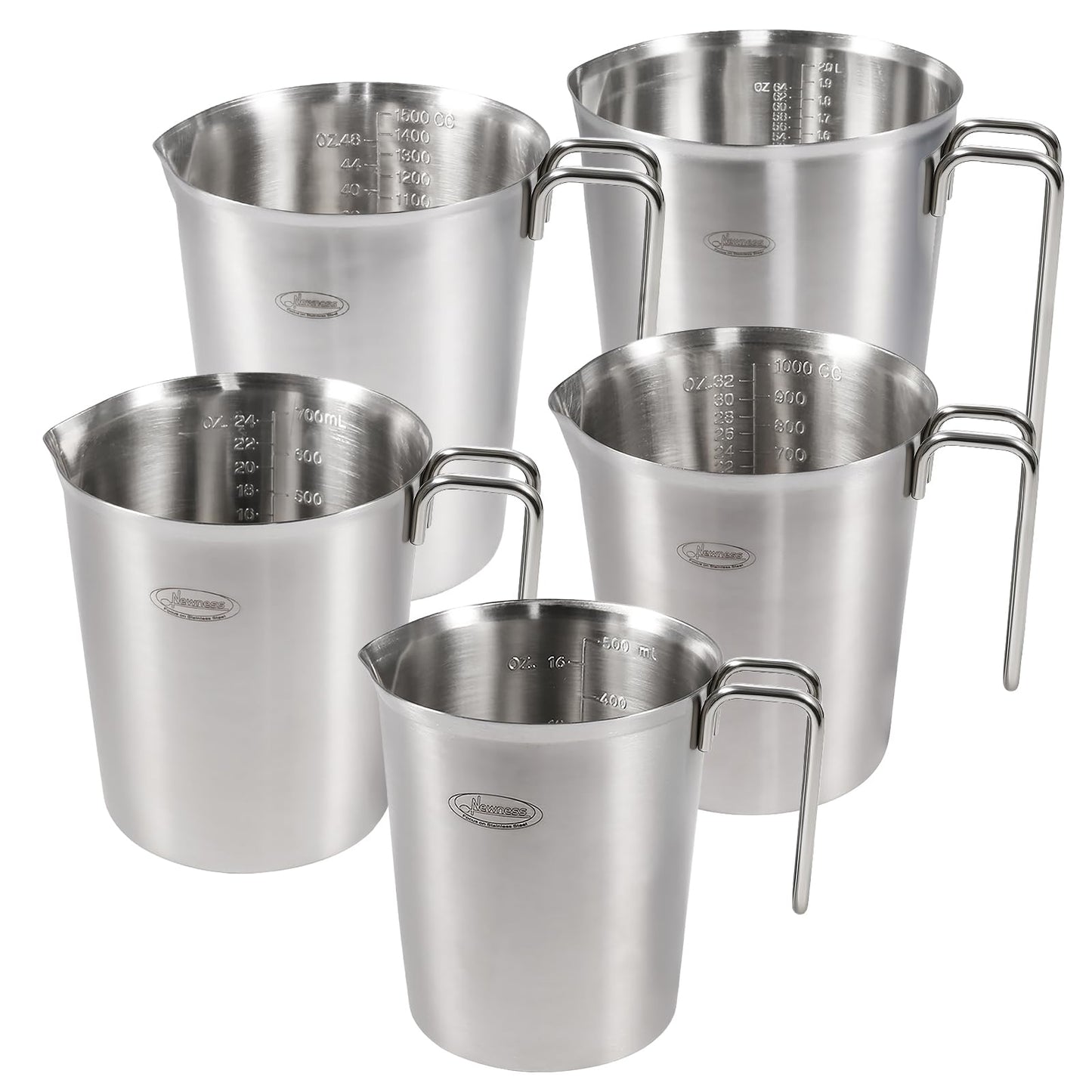 Microplastic-Free 304 Stainless Steel Measuring Cup – Newness