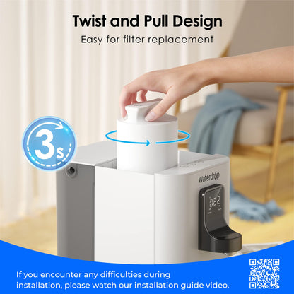 Hot & Cold Countertop Reverse Osmosis Water System – Waterdrop WD-A2