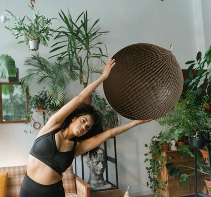 Natural Cotton Rope Ball Cover: Handmade Chemical-Free Comfort