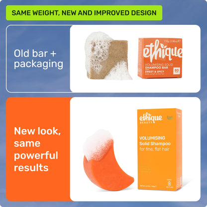 Plastic-Free Curl-Defining Shampoo Bar, pH-Balanced & Vegan – Ethique