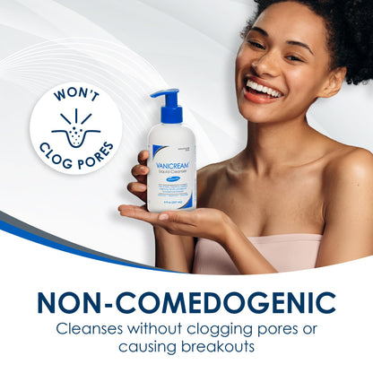 Fragrance-Free, Sulfate-Free Gentle Liquid Cleanser for Face & Body – Vanicream
