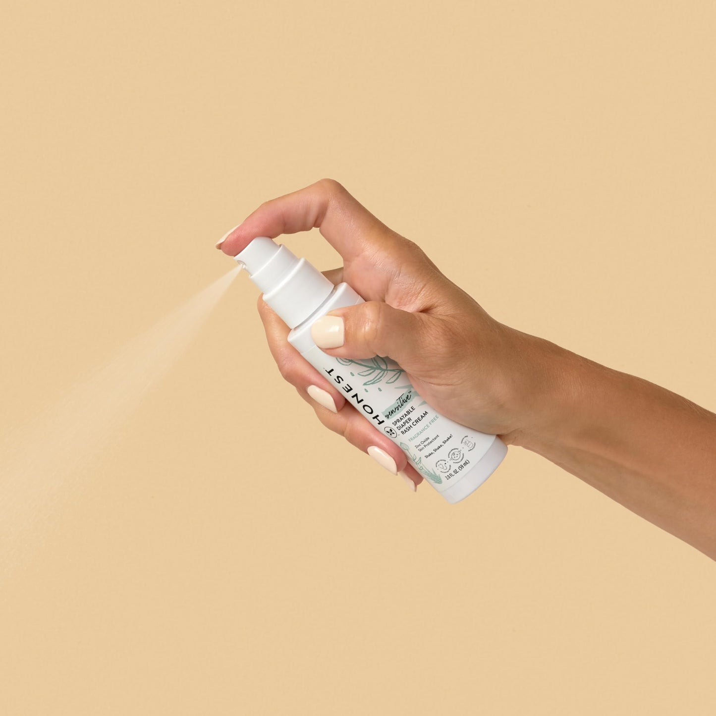 The Honest Company Diaper Rash Cream: Moisturizing Zinc Oxide Ointment