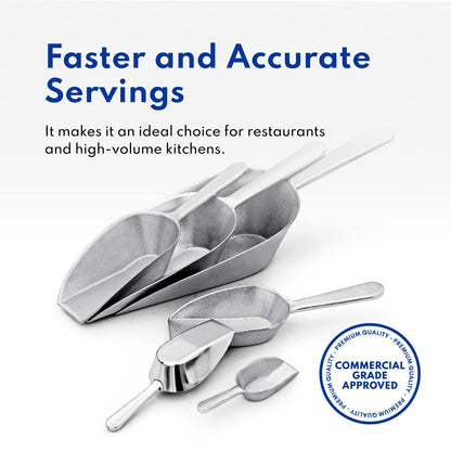Plastic-Free One-Piece Cast Aluminum Scoop for Dry Goods – New Star