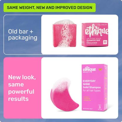 Plastic-Free Curl-Defining Shampoo Bar, pH-Balanced & Vegan – Ethique