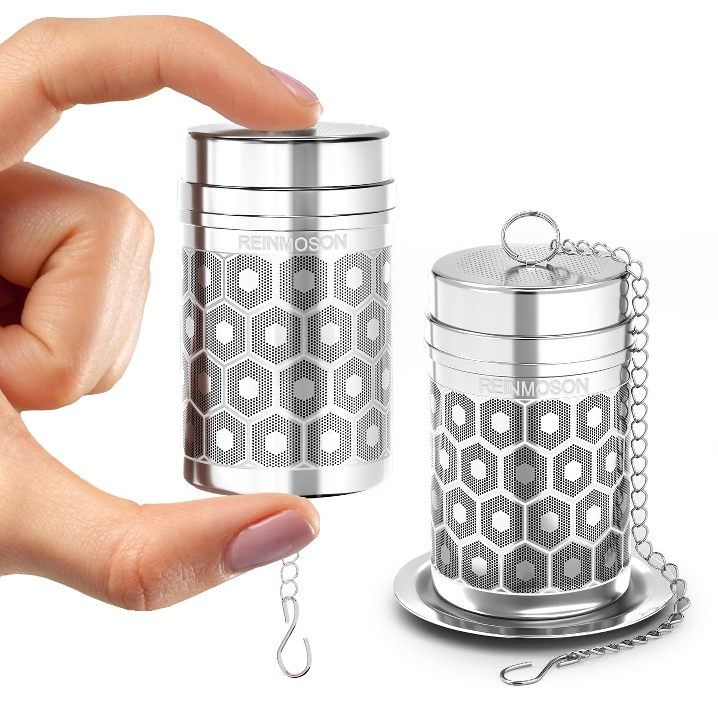 Microplastic-Free 304 Stainless Steel Tea & Spice Infuser – Reinmoson