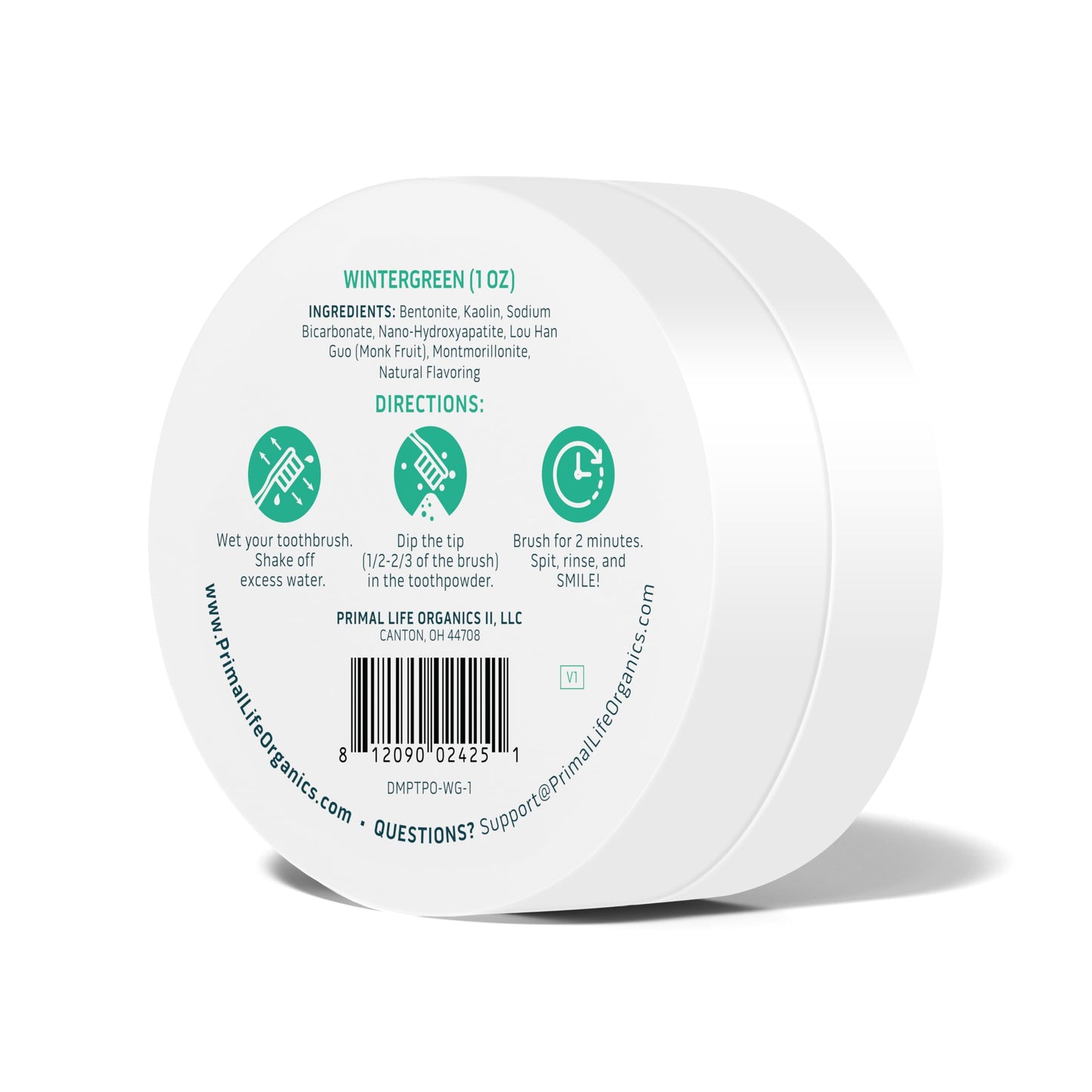 Fluoride-Free Remineralizing Tooth Powder, Bubblegum – Primal Life Organics