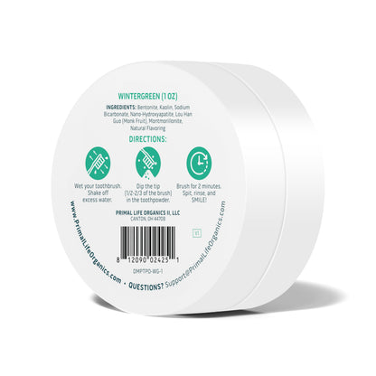 Fluoride-Free Remineralizing Tooth Powder, Bubblegum – Primal Life Organics
