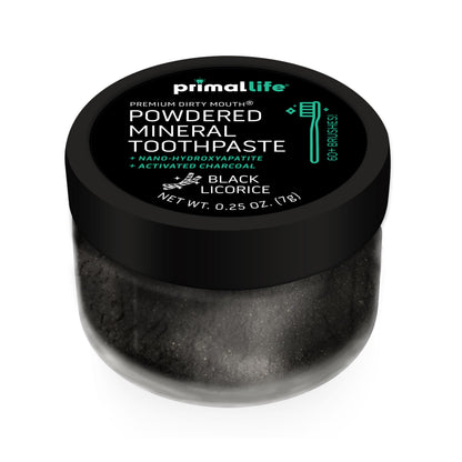 Fluoride-Free Remineralizing Tooth Powder, Bubblegum – Primal Life Organics