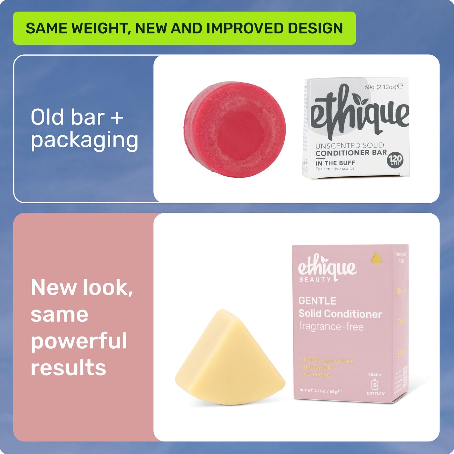 Plastic-Free Everyday Conditioner Bar with Vitamin C, Vegan – Ethique