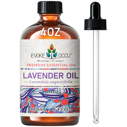 EVOKE OCCU 100% Pure Clary Sage Essential Oil: 4oz Value Size