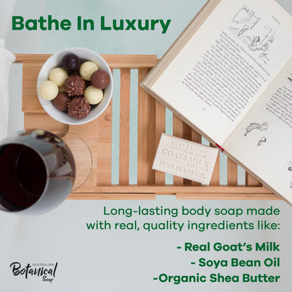 Triple-Milled Goat Milk & Organic Shea Soap – Australian Botanical