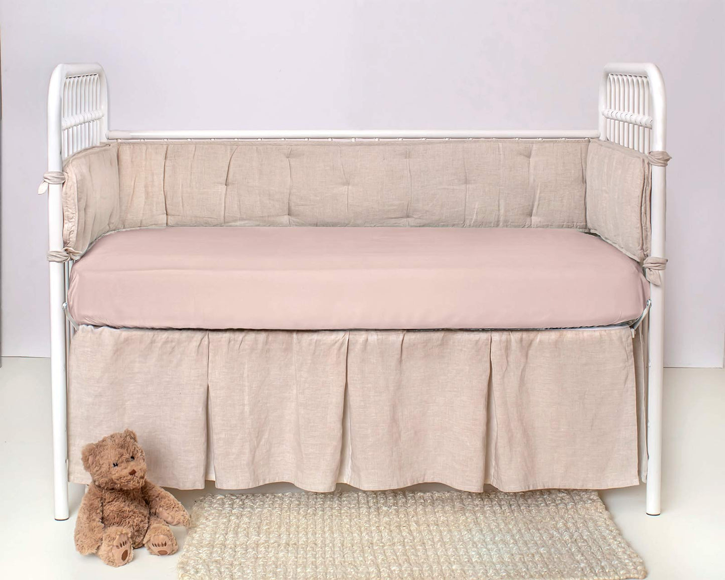 Pure Bamboo Organic Crib Sheet: 100% Viscose Cooling Purity
