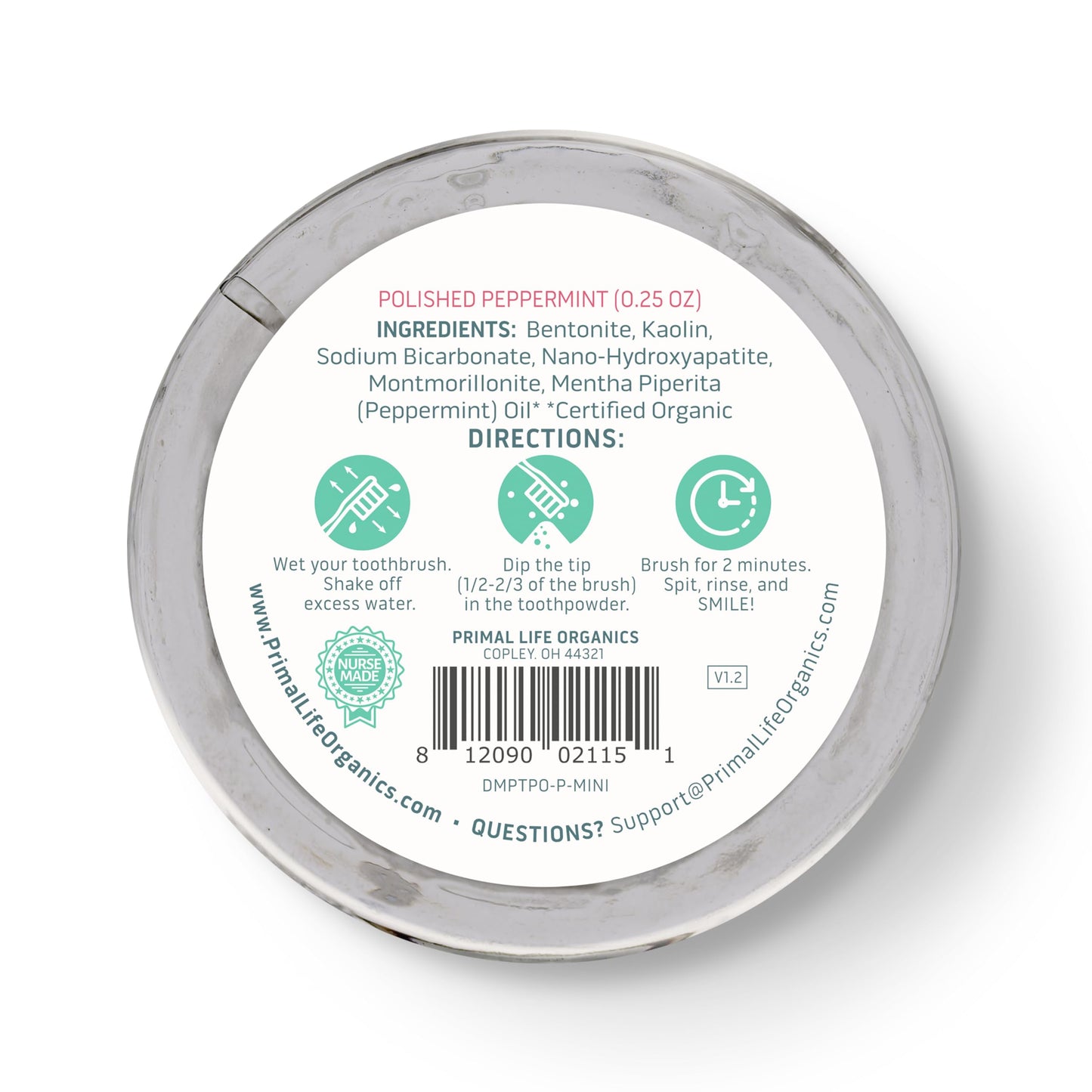 Fluoride-Free Remineralizing Tooth Powder, Bubblegum – Primal Life Organics