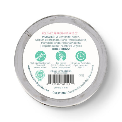 Fluoride-Free Remineralizing Tooth Powder, Bubblegum – Primal Life Organics