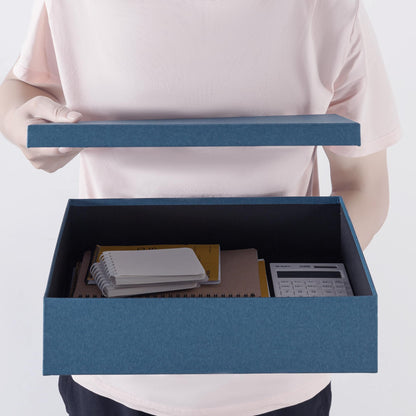 End Plastic Bins: Decorative Storage Boxes Made from Premium, Recyclable Kraft Paper