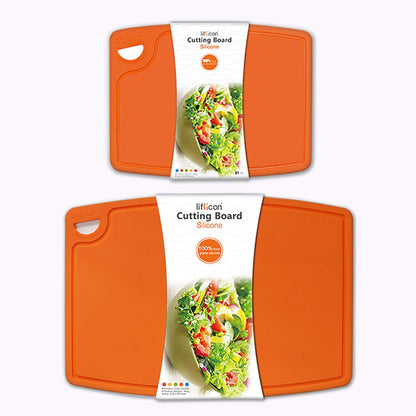 Non-Toxic Food-Grade Silicone Cutting Board Set, 3-Piece – Liflicon