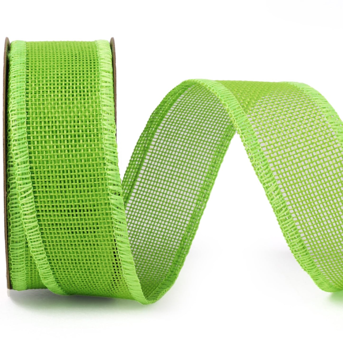 Natural Burlap Wired Ribbon: The Zero-Waste Christmas Accessory That Replaces Synthetic Plastic
