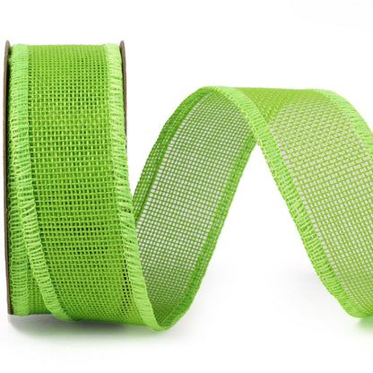 Natural Burlap Wired Ribbon: The Zero-Waste Christmas Accessory That Replaces Synthetic Plastic