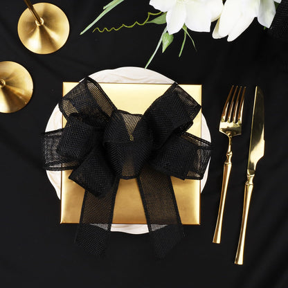Natural Burlap Wired Ribbon: The Zero-Waste Christmas Accessory That Replaces Synthetic Plastic