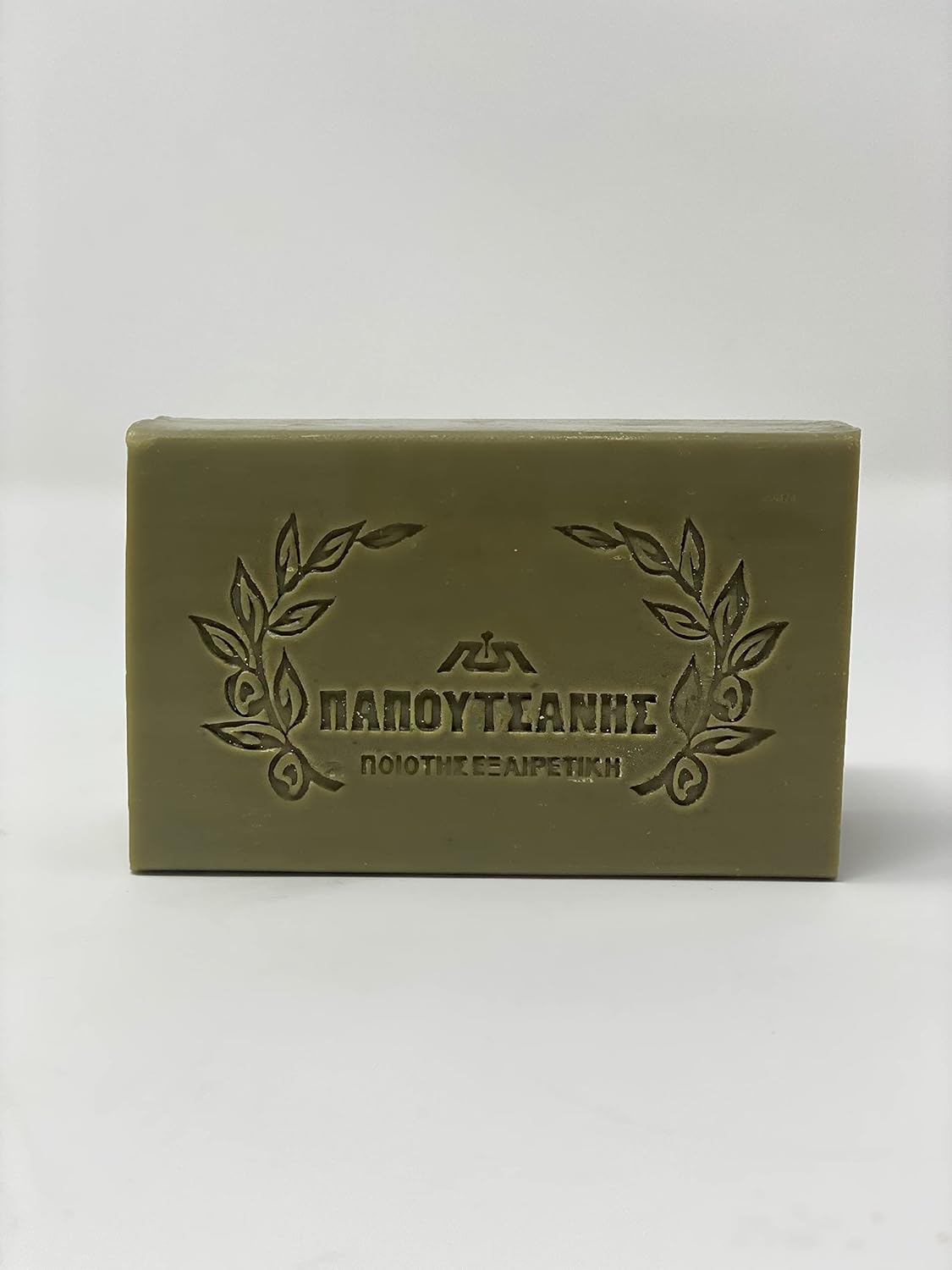 Fragrance-Free Greek Olive Castile Soap, 4-Ingredient – Papoutsanis (4-Pack)
