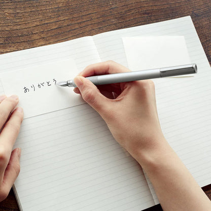 MUJI Aluminum Fountain Pen: The Permanent Writing Instrument That Eliminates 200 Disposable Plastic Pens