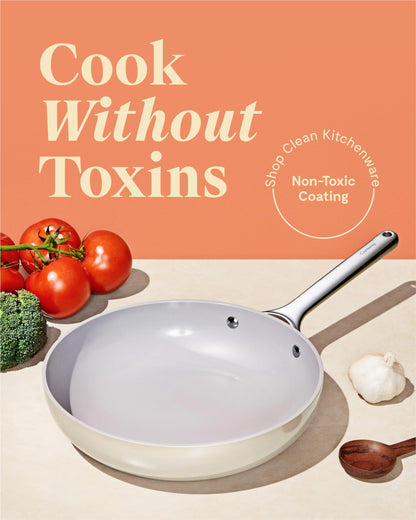 PFAS-Free Ceramic Nonstick Fry Pan Duo – Caraway