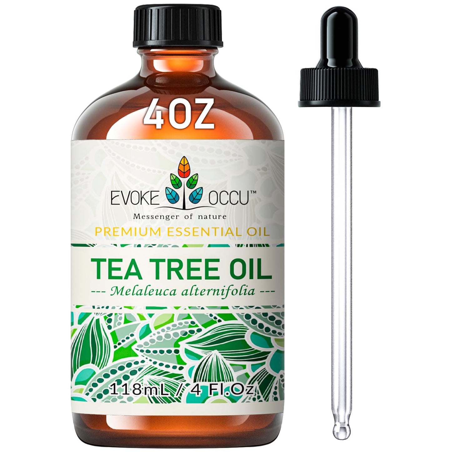 EVOKE OCCU 100% Pure Clary Sage Essential Oil: 4oz Value Size