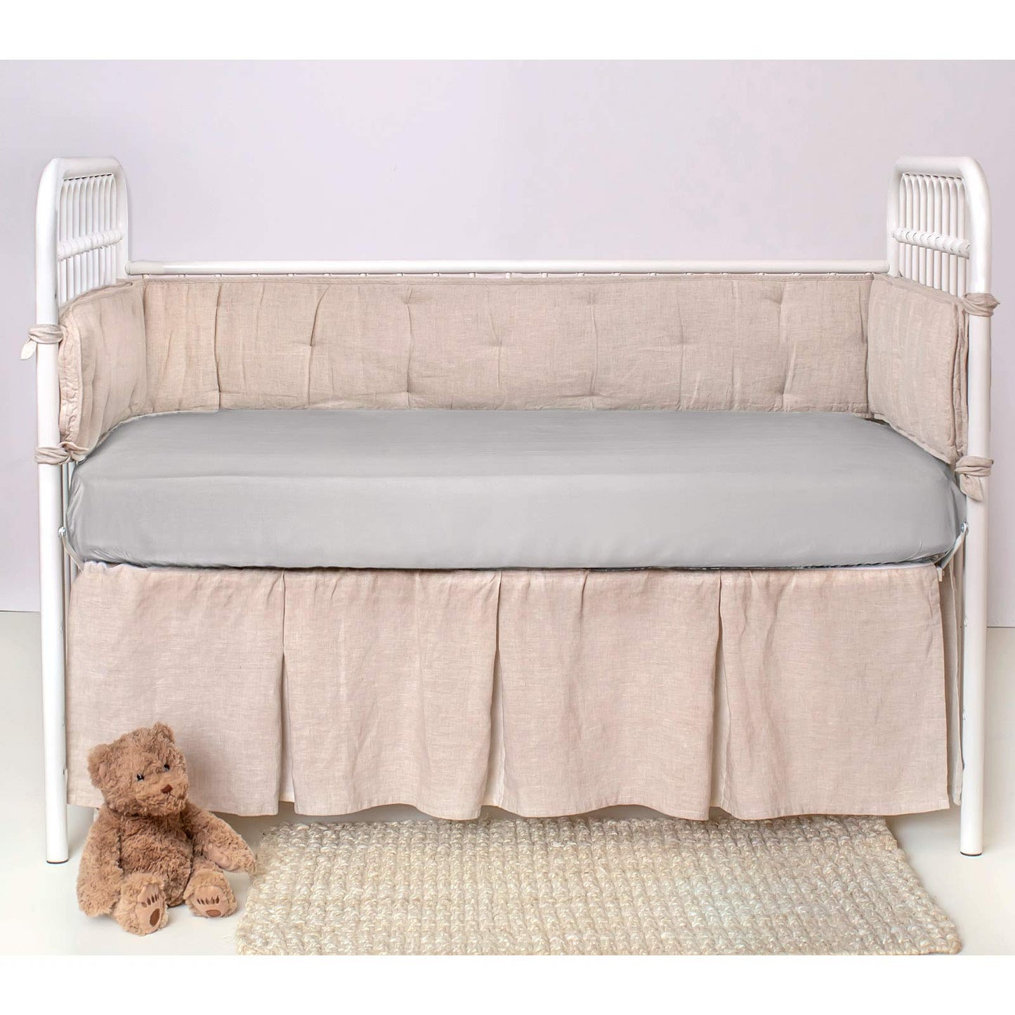 Pure Bamboo Organic Crib Sheet: 100% Viscose Cooling Purity