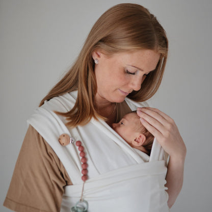 Non-Toxic Baby & Kids: Mushie Organic Cotton Baby Wrap Carrier
