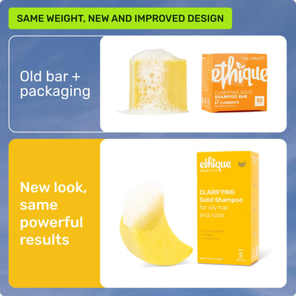 Plastic-Free Curl-Defining Shampoo Bar, pH-Balanced & Vegan – Ethique