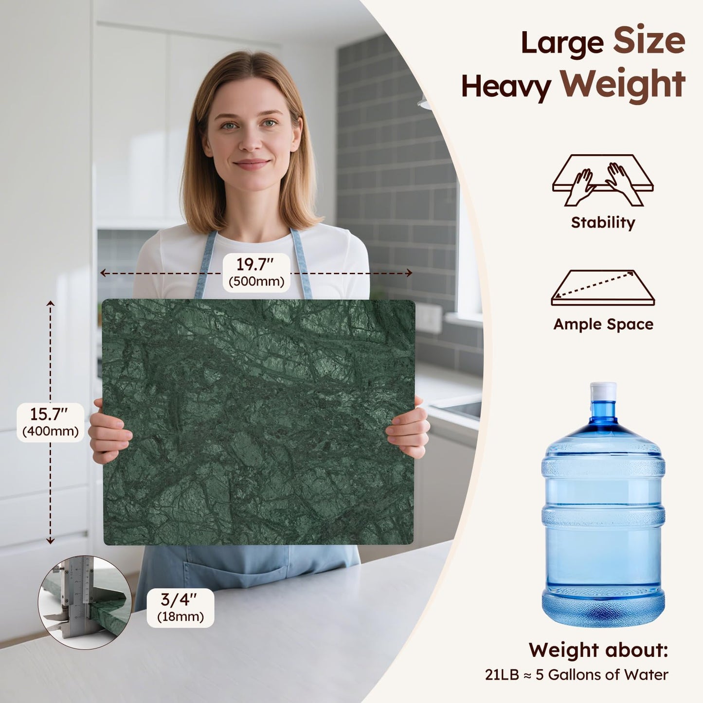 Non-Toxic Natural Granite Cutting & Pastry Board – Diflart