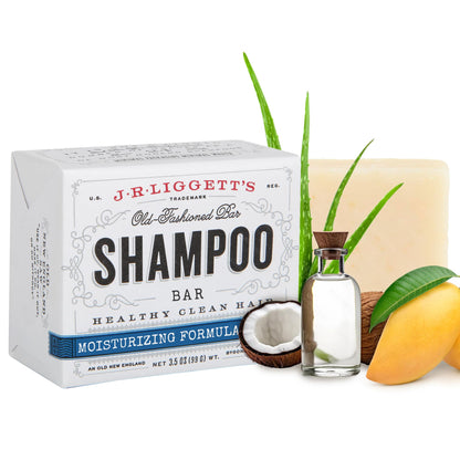 Plastic-Free, Sulfate-Free Shampoo Bar 3-Pack, Vegan – J.R. Liggett's