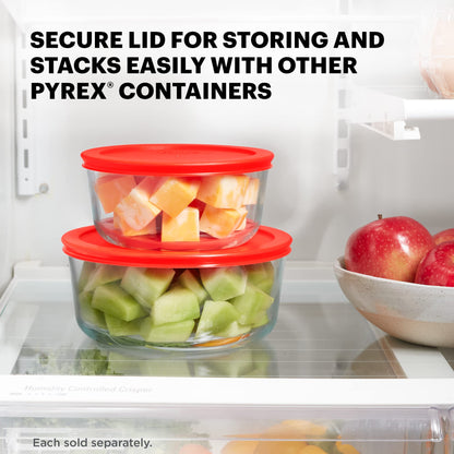 Pyrex Simply Store 11-Cup Glass Food Storage Container
