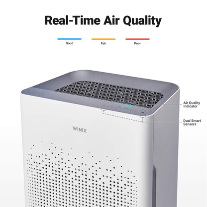 HEPA Air Purifier for Small Rooms – WINIX 5520 (Wi-Fi, True HEPA)