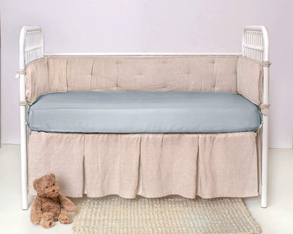 Pure Bamboo Organic Crib Sheet: 100% Viscose Cooling Purity