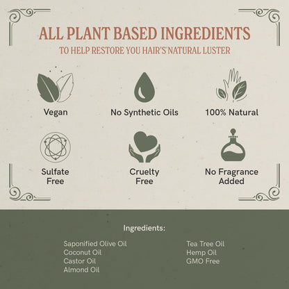 Plastic-Free, Sulfate-Free Shampoo Bar 3-Pack, Vegan – J.R. Liggett's