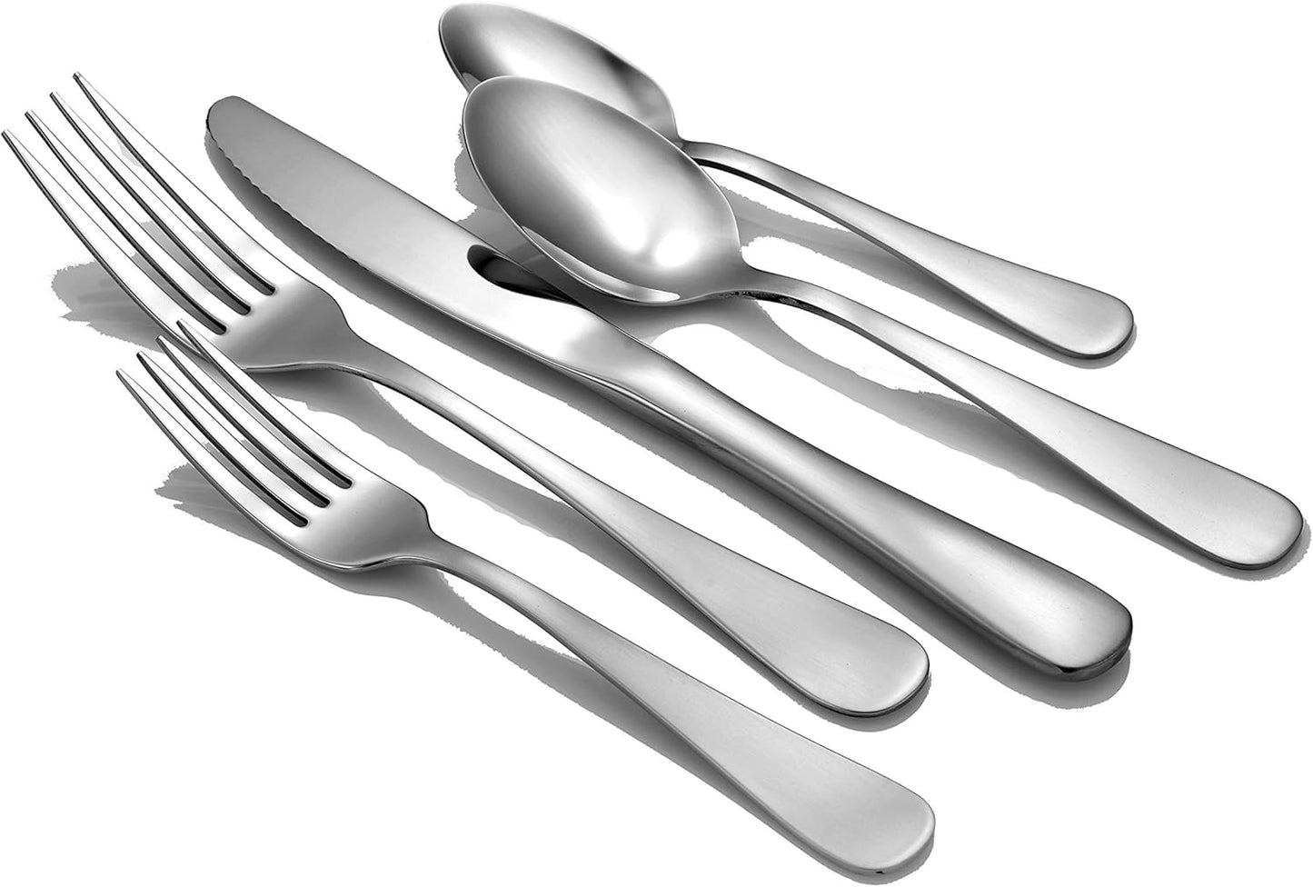 Non-Toxic Stainless Steel Flatware Set, 45-Piece – Liberty Tabletop