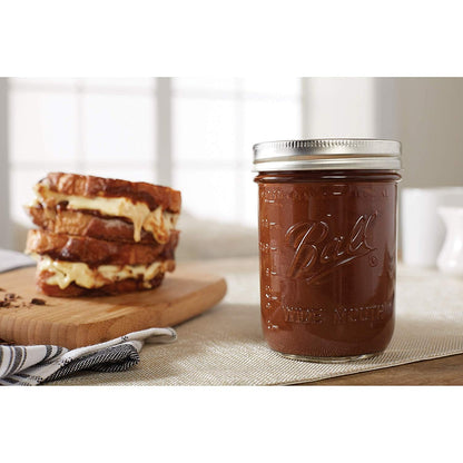 Wide Mouth Pint Glass Mason Jars, BPA-Free, 2-Pack – Ball