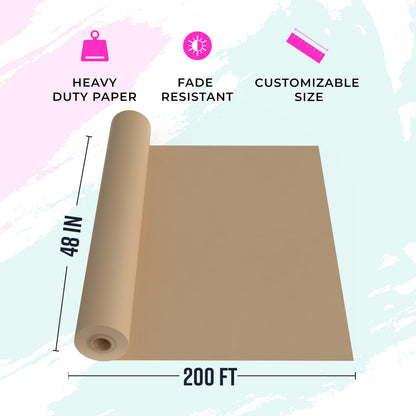 Stop Using Bubble Wrap: The 1,200" Recycled Brown Kraft Paper Roll, USA Made