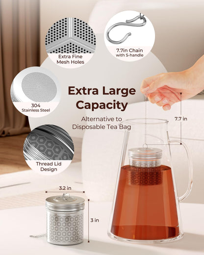 Microplastic-Free 304 Stainless Steel Tea & Spice Infuser – Reinmoson