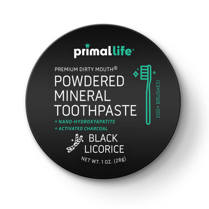 Fluoride-Free Remineralizing Tooth Powder, Bubblegum – Primal Life Organics