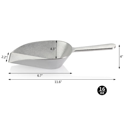 Plastic-Free One-Piece Cast Aluminum Scoop for Dry Goods – New Star