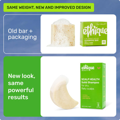 Plastic-Free Curl-Defining Shampoo Bar, pH-Balanced & Vegan – Ethique