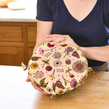 Plastic-Free Vegan Reusable Food Wrap Roll – Bee's Wrap