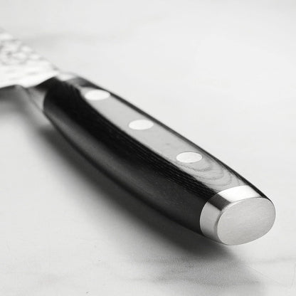 Enso HD Nakiri Knife (VG10 Hammered Damascus)